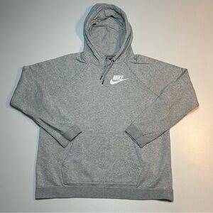 Nike Women's Sportswear Rally Hoodie Gray Heather